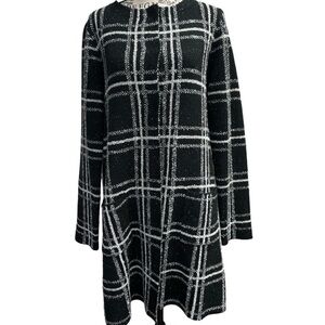 Longline Sweater Jacket/Duster, Large